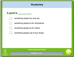 Vocabulary review